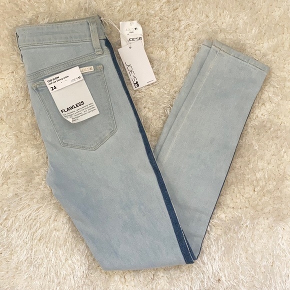 Joe's Lois The Icon Mid Rise Skinny Ankle Jeans - Picture 3 of 5